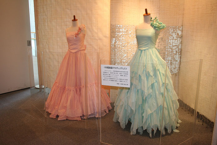 和紙のドレス