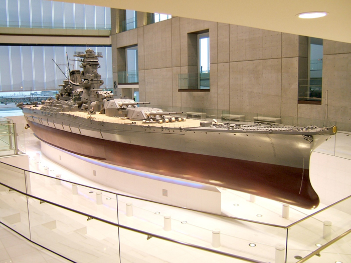 10分の1戦艦「大和」　提供：大和ミュージアム