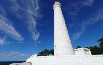 石造りの灯台としては日本一の高さを誇る「出雲日御碕灯台」