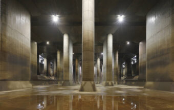 防災地下神殿と呼ばれる世界最大級の地下放水路「首都圏外郭放水路」